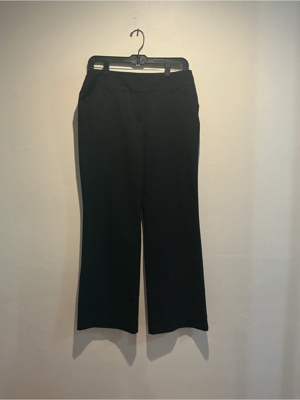 New York & Company Black 7th Avenue Suiting Dress Pants 10 Petite